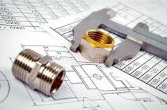 engineering drawing caliper